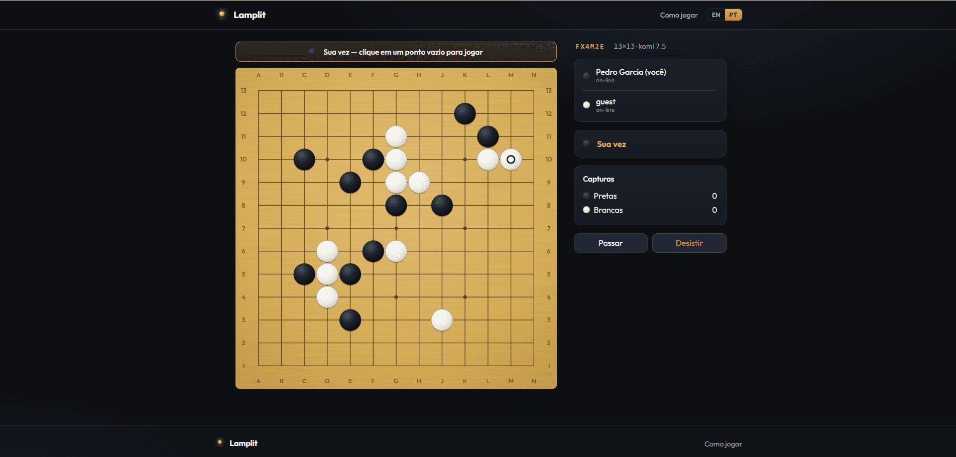 Realtime board-game platform — Go, Dou Shou Qi & more