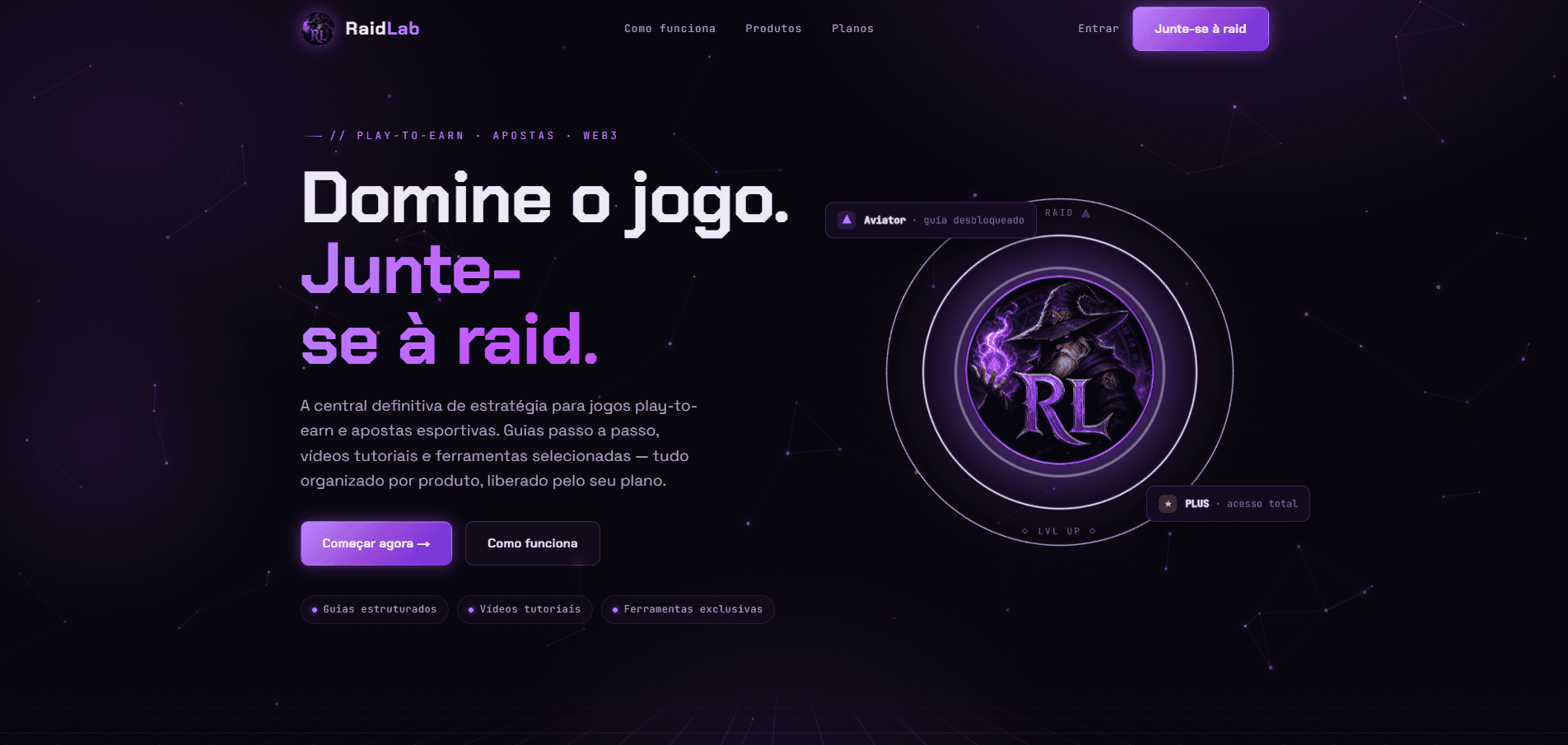 raidlab — gaming hub & membership platform